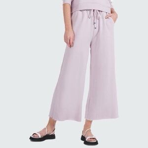 STAUD Lavender Wide-Leg Pants